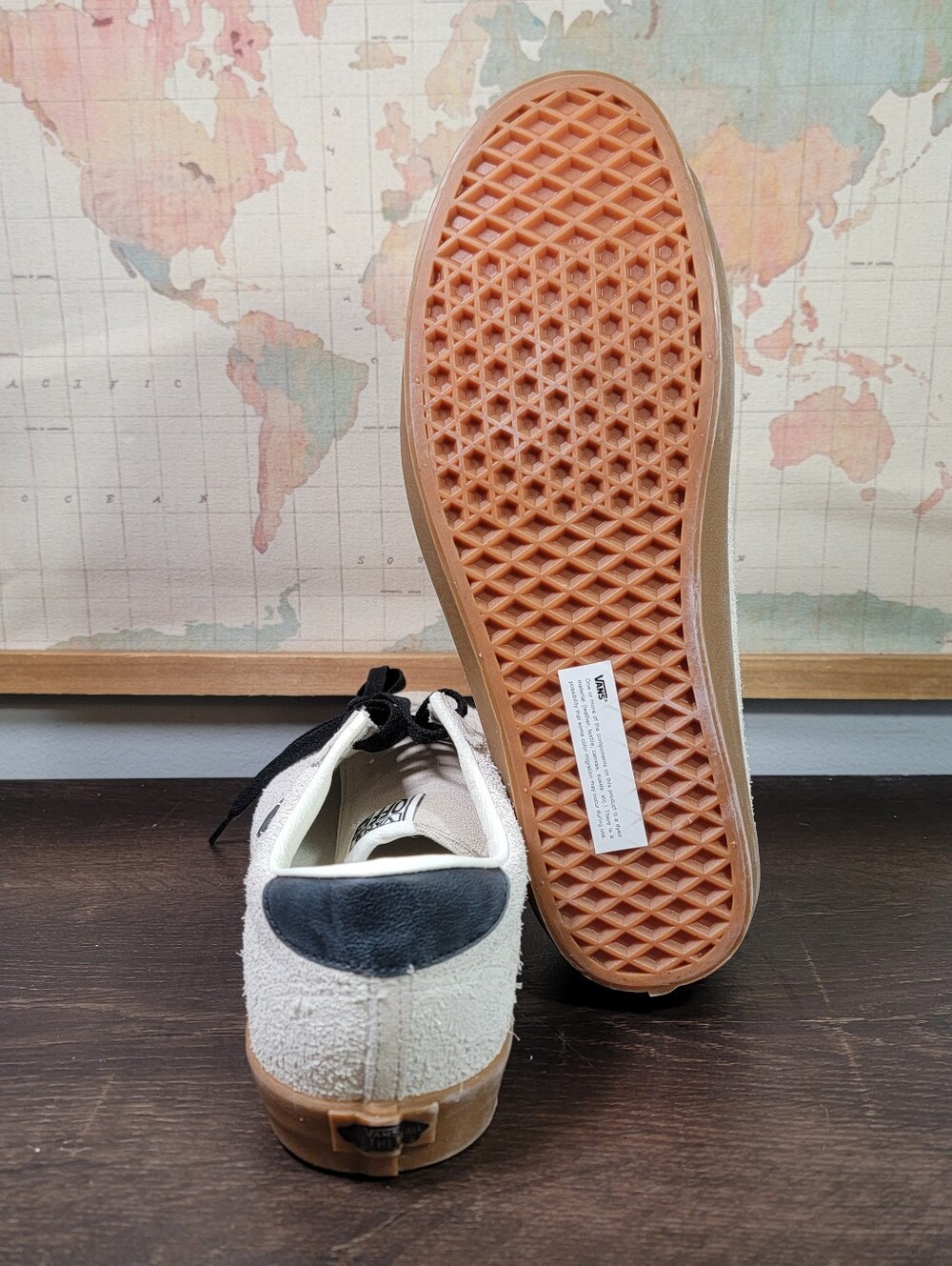 BRAND NEW Vans Sport Low Beige/ Gum/ Black Men's Size - Picture 7 of 7